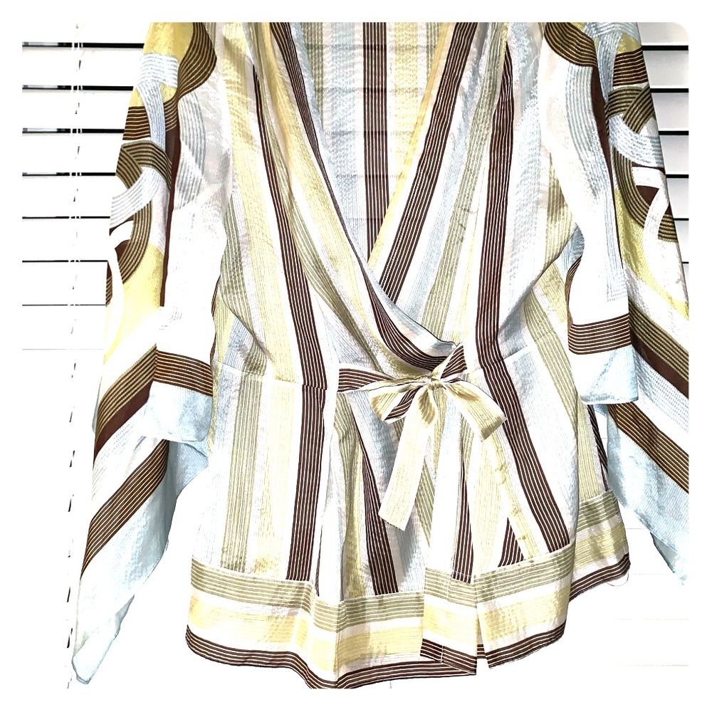 BCBG Max Sheer Blouse